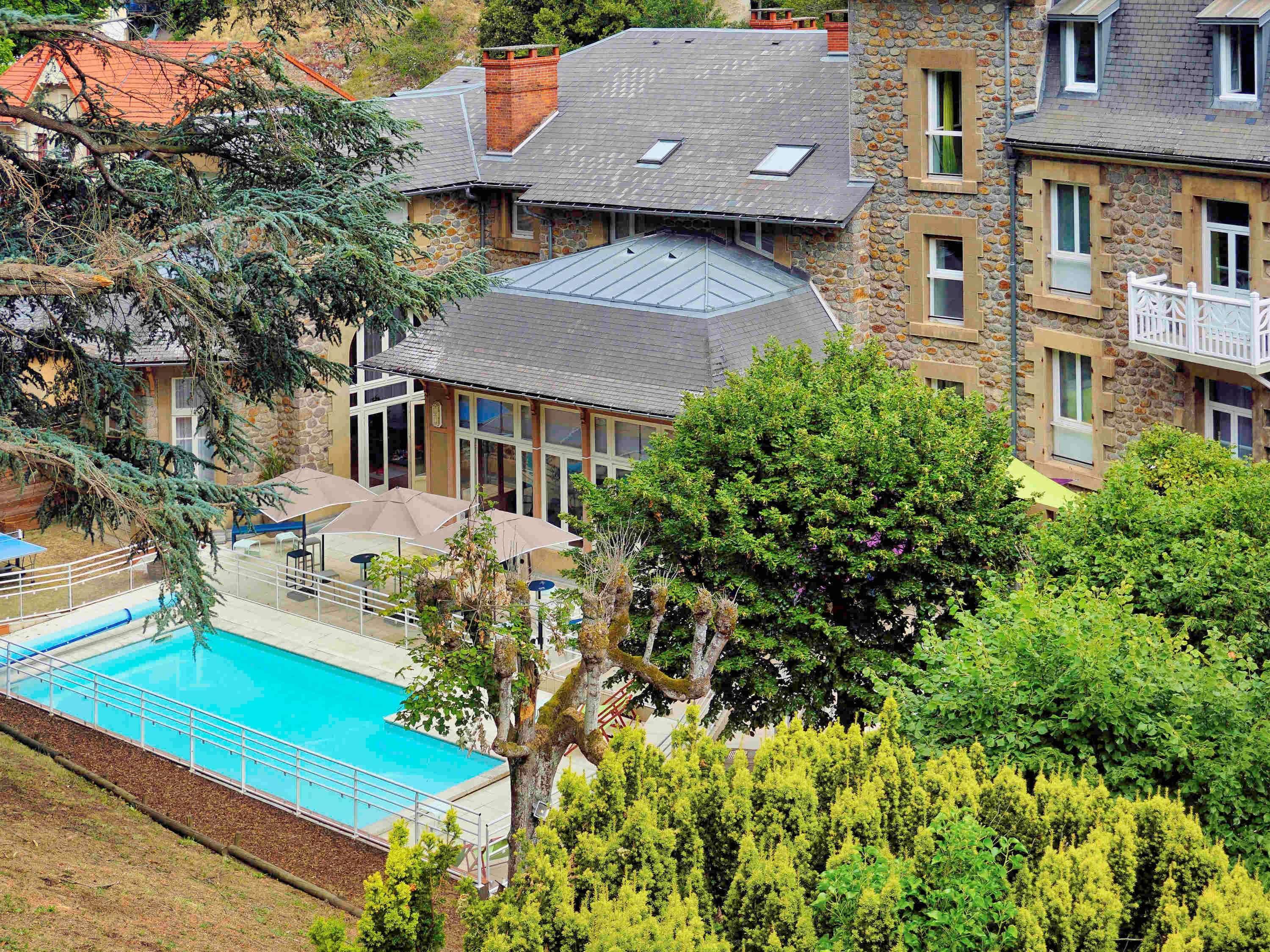 Hotel Mercure Saint-Nectaire Spa & Bien-Etre Exterior foto
