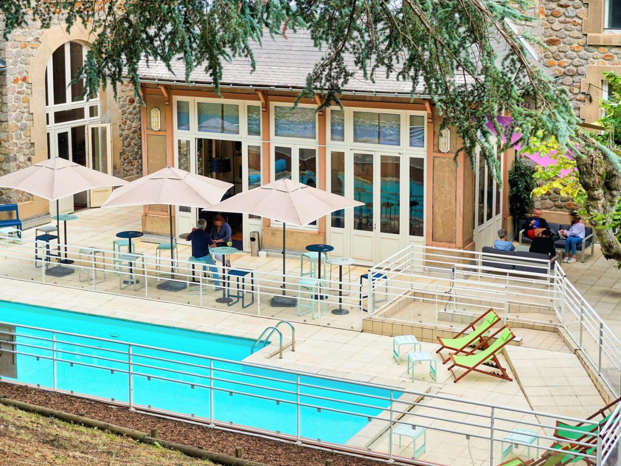 Hotel Mercure Saint-Nectaire Spa & Bien-Etre Exterior foto
